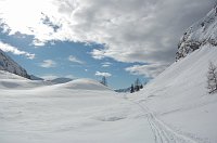 12 Il lago Spigorel tutto innevato